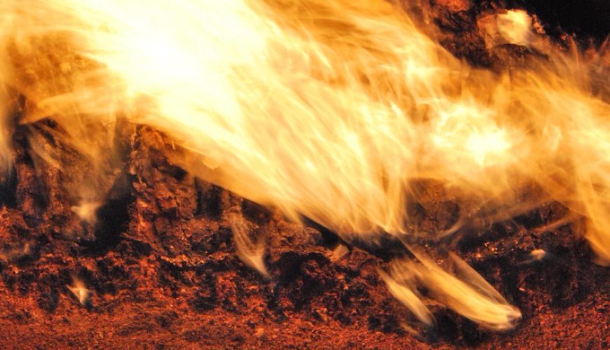 yanar dag fire mountain